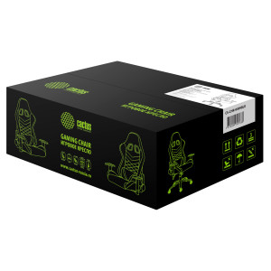 Кресло Cactus CS-CHR-0099BLR с RGB-подсветкой/игровое 